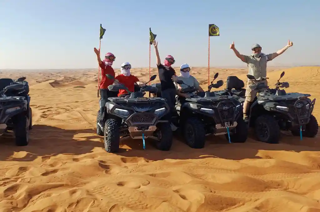 Family & Group Quad Bike Tour Dubai (1–2 Seater)