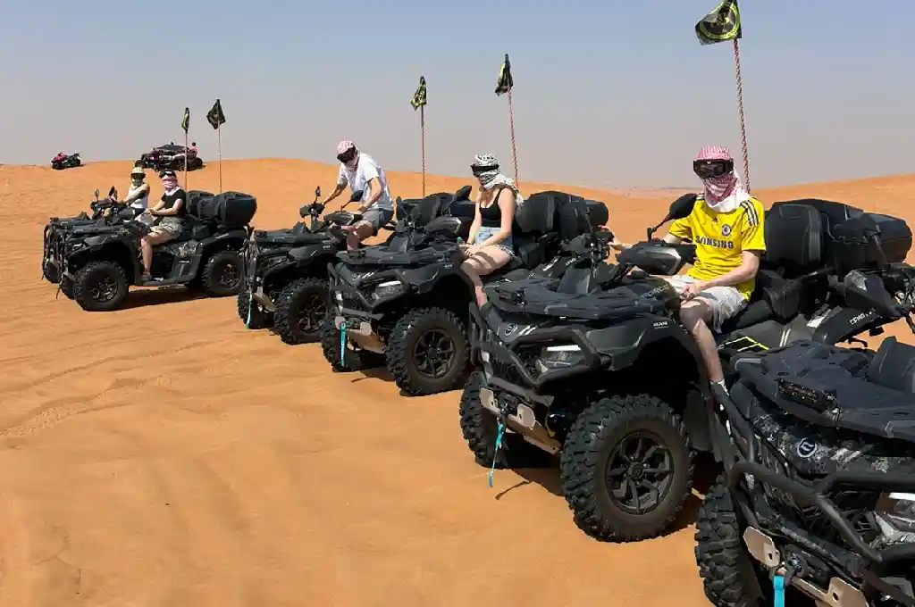 Private Quad Bike Tour Dubai (1–2 Seater)